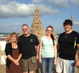CRJ faculty and students at South Padre Island for web