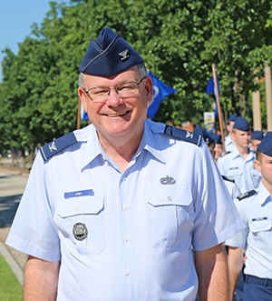 Col. Stephen Jones on HPU campus