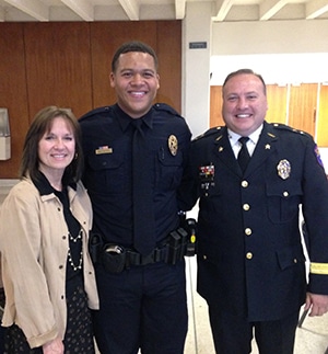 Dane Bryant police academy graduation