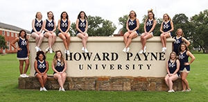 HPU cheer team August 2017 for web