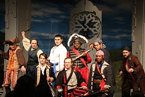 Pirates of Penzance dress rehearsal