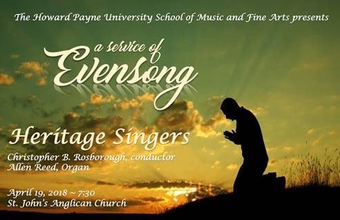 evensong 2018