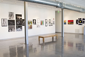student juried art exhibition